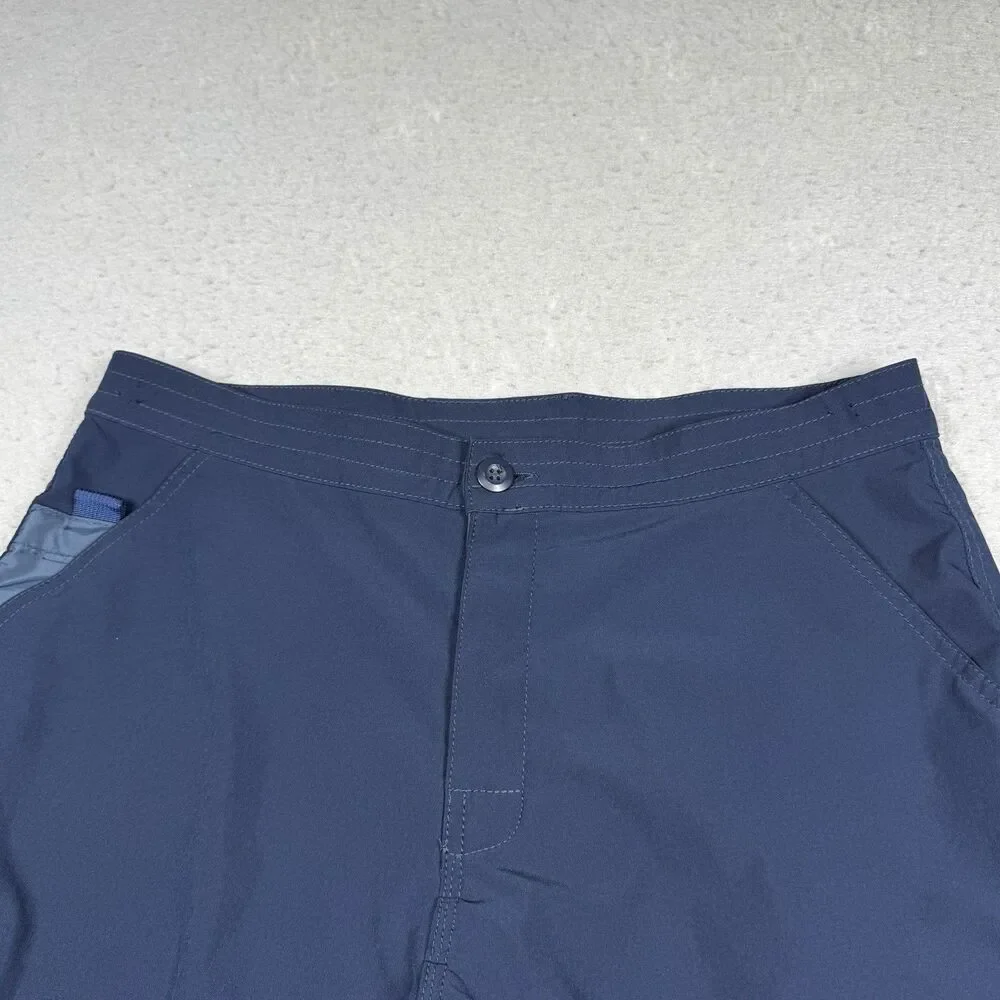 VTG Birdwell Beach Britches Birdie Board Shorts Cargo Men’s Medium Blue Nylon